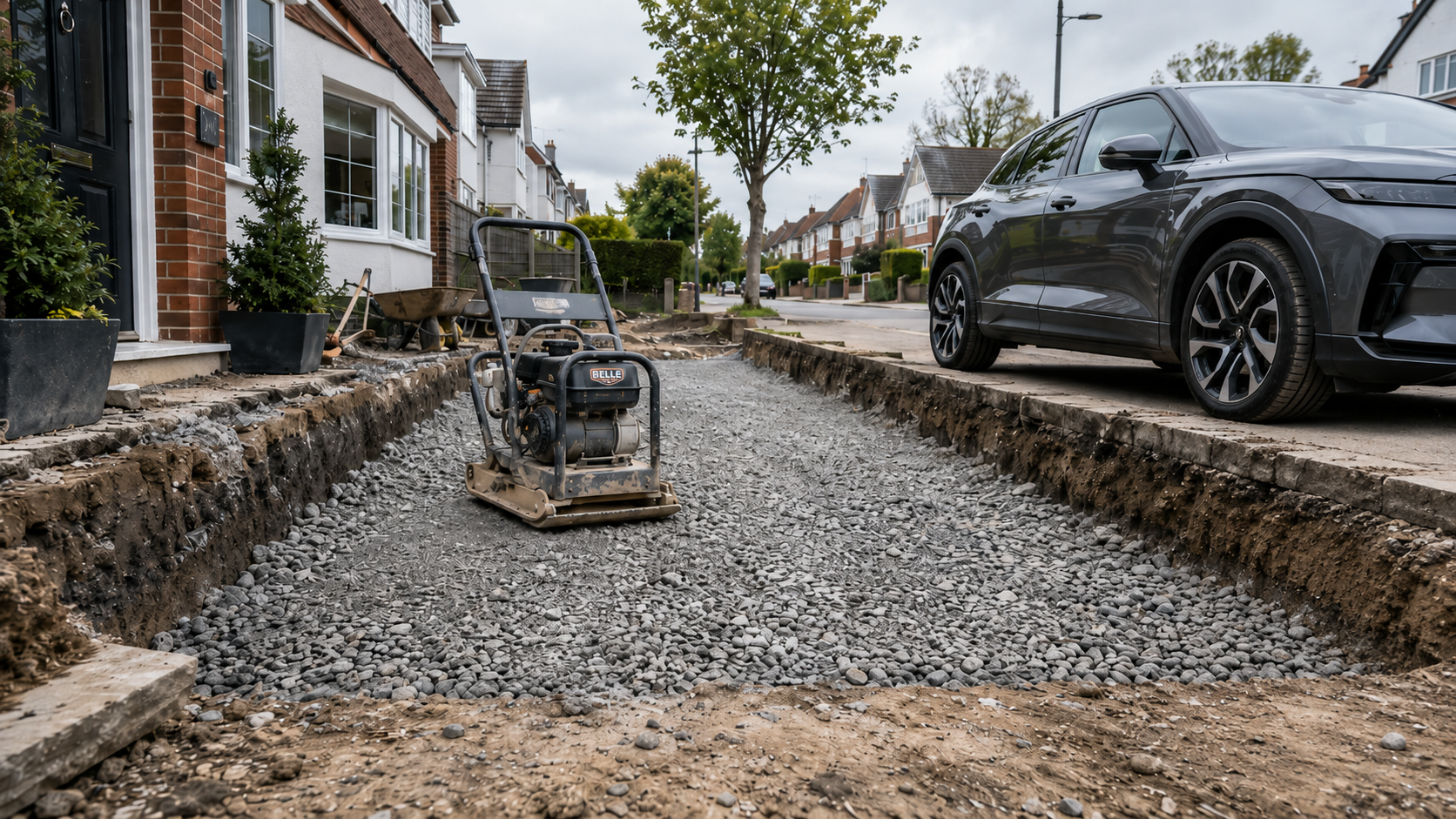 Power Steering Scars: Why Heavy EVs Tear Up Cheap Driveways